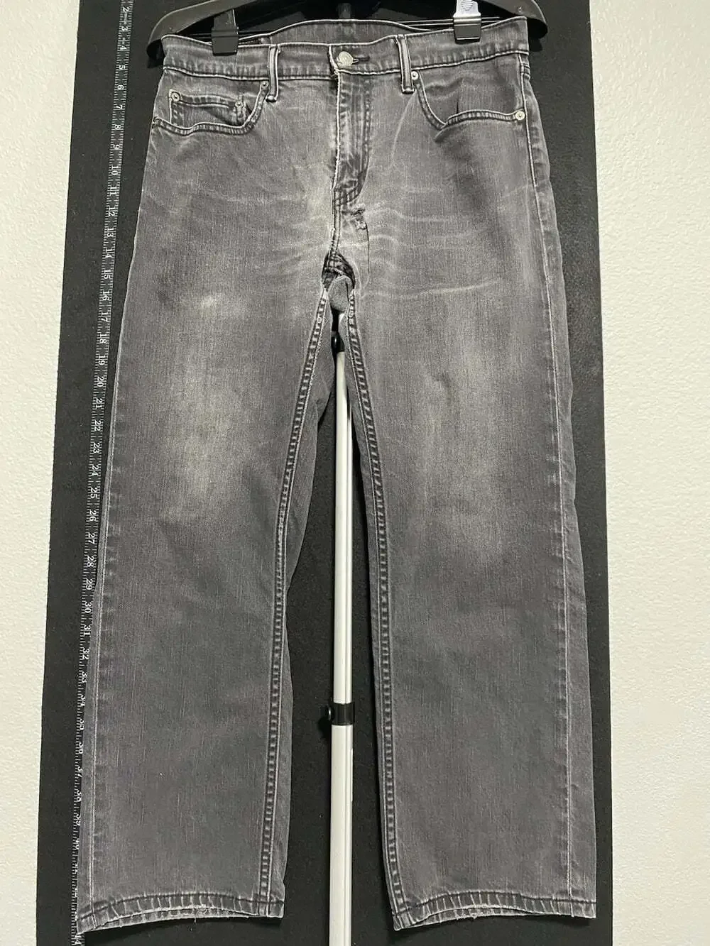 Levi's 559 Men's Jeans 34x30 Relaxed Straight Dark Wash Denim Black